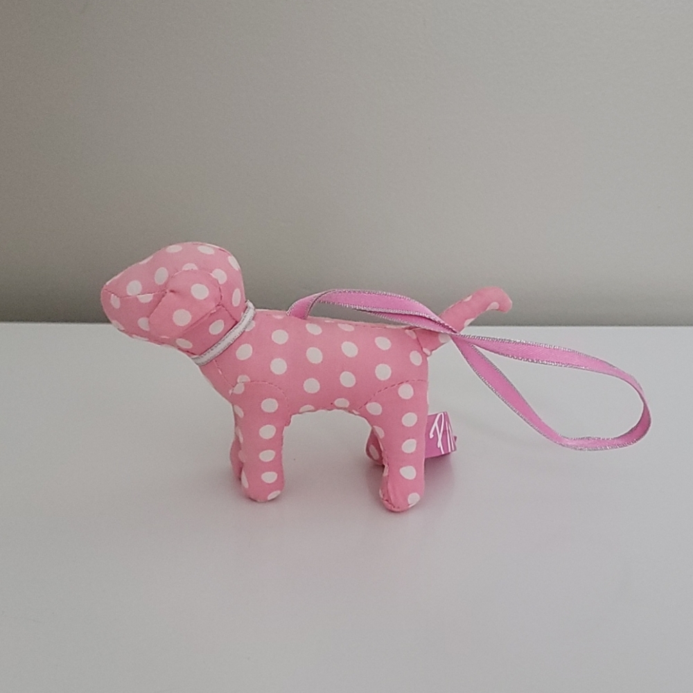 Victoria's Secret PINK Mini Ornament Dog